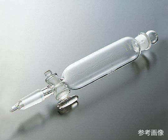 AS ONE Cylindrical Separatory Funnel(Glass Cock), 원통형 분액깔때기(유리 콕 부속)