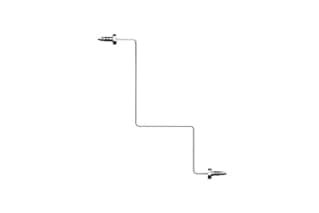 Waters Tubing Assembly, Mixer to Reference Valve