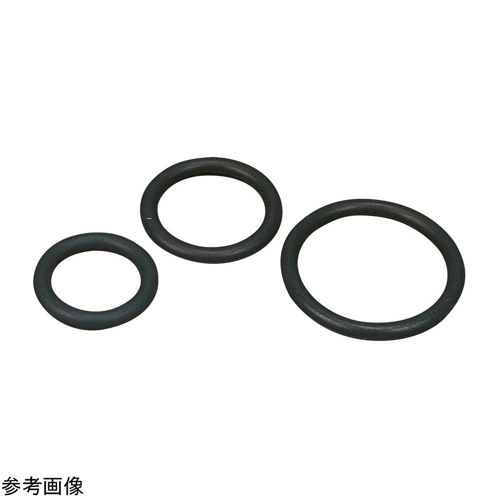 AS ONE PTFE Coated Fluororubber (FKM) O-ring, PTFE 코팅 불소고무 (FKM) O-링