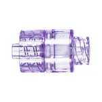 Swabable Straight Valve, Female Luer to Male Luer Lock