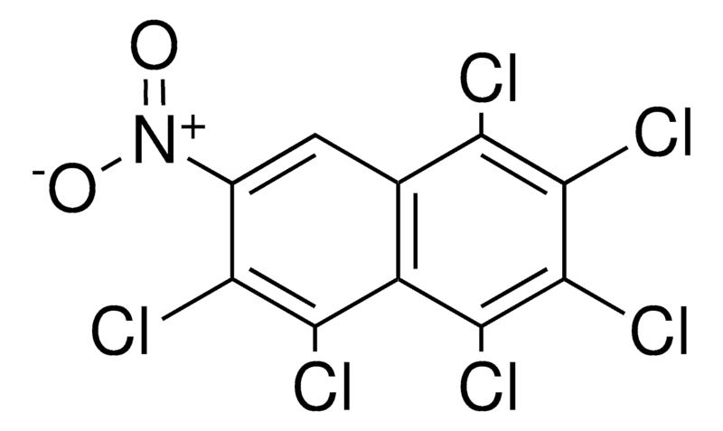 Merck 1,2,3,4,5,6-HEXACHLORO-7-NITRONAPH-1G
