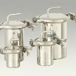 AS ONE Straight Bottle (Ferrule Type, SUS316L), 스트레이트 병(페럴식 316 L)