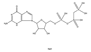 Merck B,GAMMA-METHYLENEGUANOSINE 5``- &