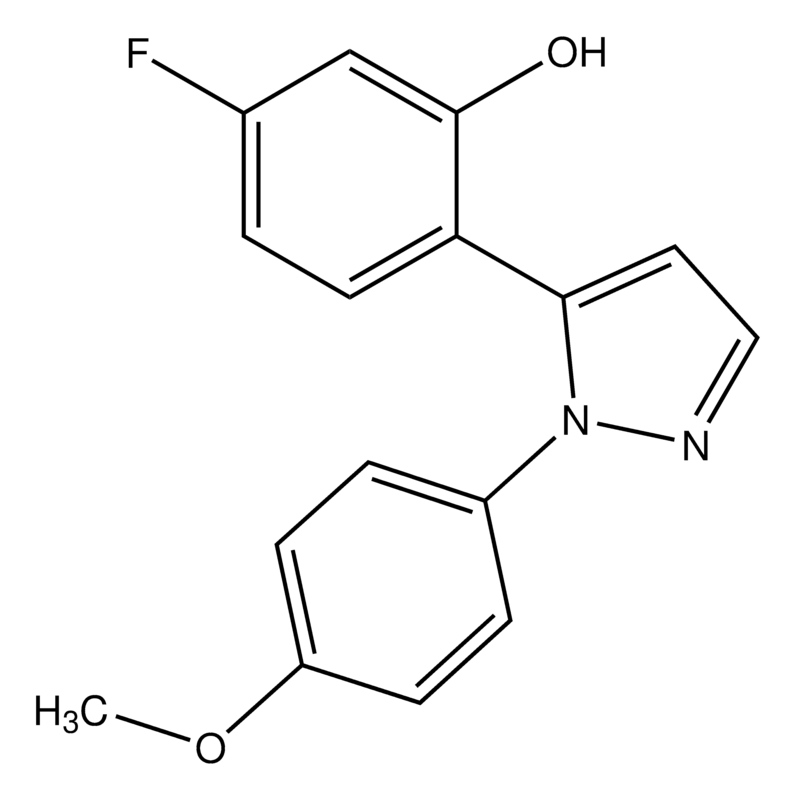 Merck 5-Fluoro-2-(1-(4-methoxyphenyl)-1H-pyrazol-5-yl)phenol