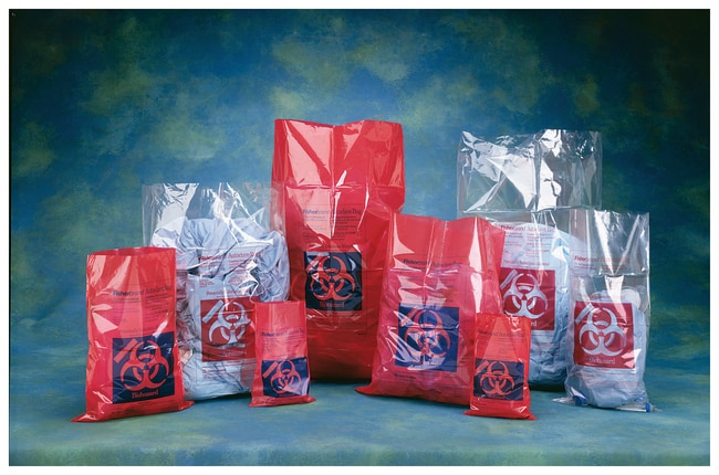 Thermo Fisher Scientific Autoclavable HD Biohazard Waste Bags