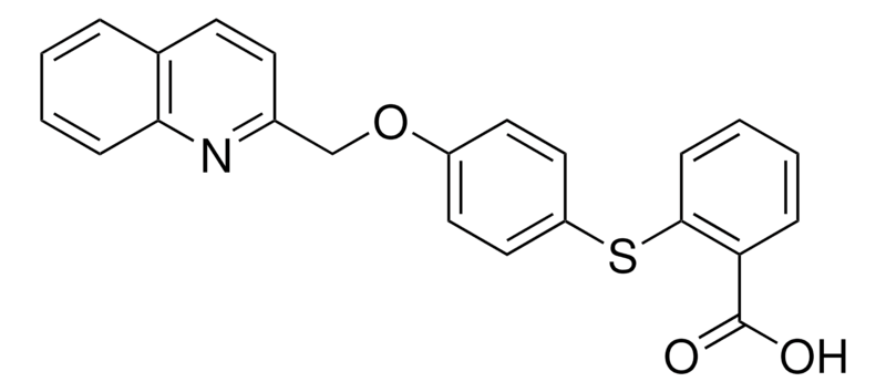 Merck 2-[[4-(2-QUINOLINYLMETHOXY)PHEN-