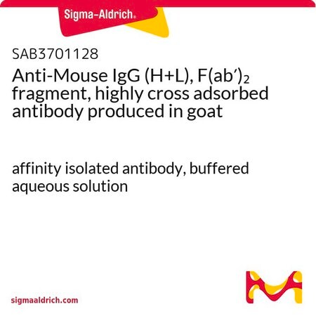 Merck Anti-Mouse IgG (H+L), F(ab')2 fragment, highly cross adsorbed antibody produced in goat