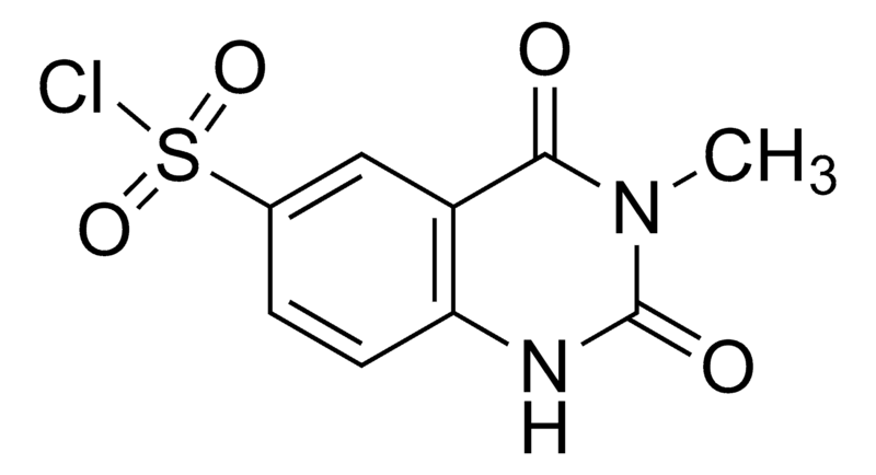 Merck 3-Methyl-2,4-dioxo-1,2,3,4-tetrahydro-6-quinazolinesulfonyl chloride