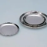 AS ONE Round Stainless Dish, 스테인리스 원형 접시