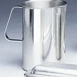 Thermo Fisher Scientific Cole-Parmer Stainless Steel Pouring Beaker, 4 qt,