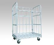 AS ONE Aluminium Basket Cart (Unpan-kun), 알루미늄제 바스켓 대차