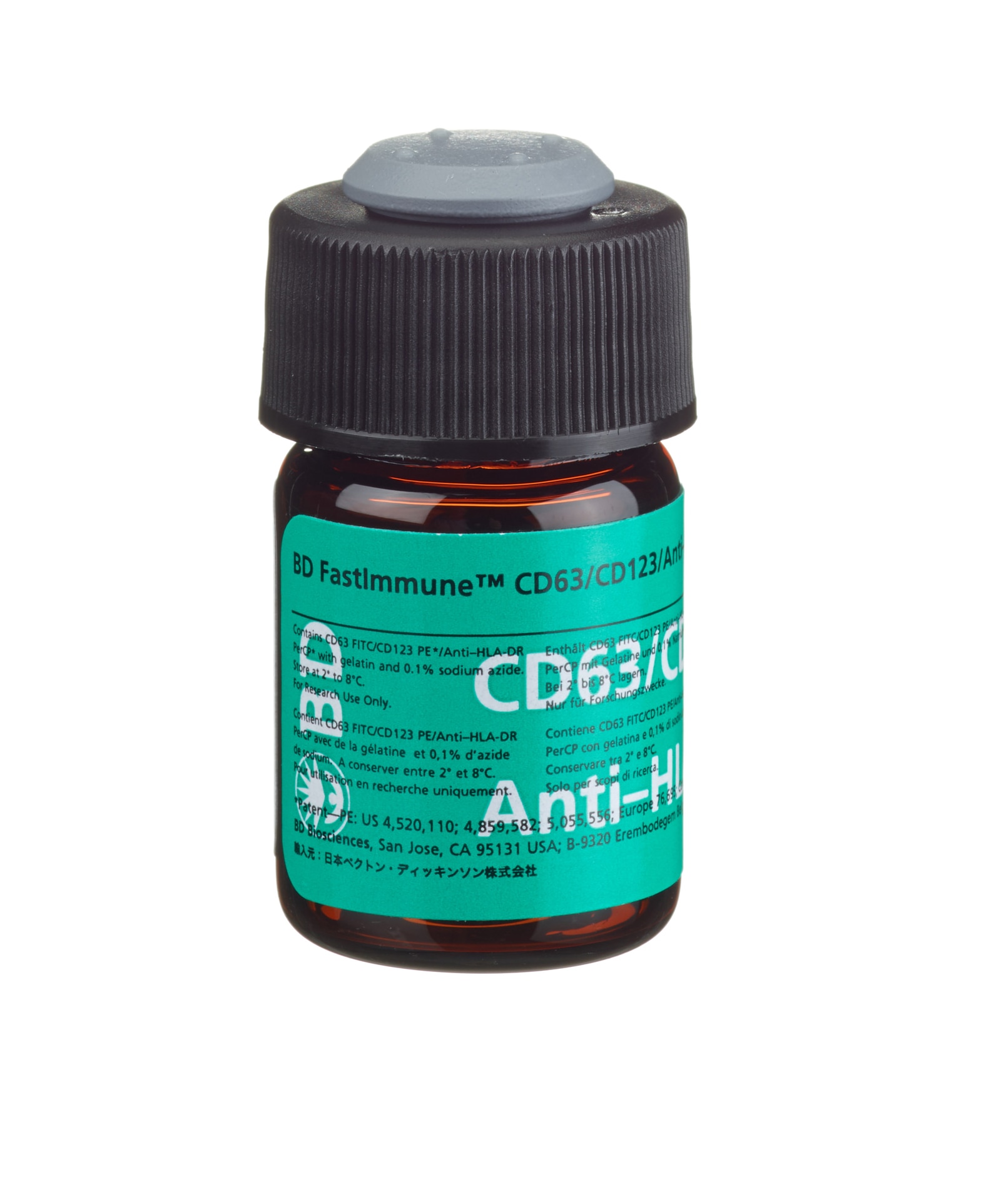 BD Anti-Human CD63 FITC/CD123 PE/HLA-DR PerCP