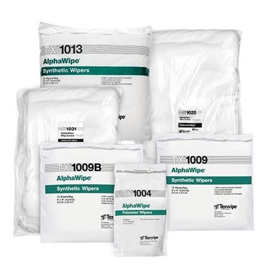 Texwipe ALPHAWIPE DRY CLEANROOM WIPERS, NON-STERILE