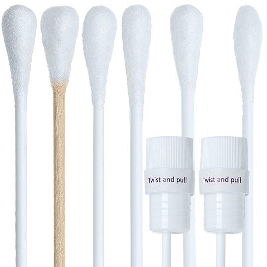 Texwipe SPUN CLEANROOM SWABS, STERILE