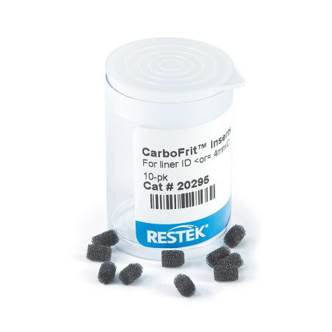 Restek CarboFrit Inserts, For liner ID <or= 4mmID Pack of 10