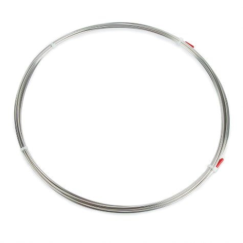 Restek Tubing, Stainless Steel, 304SS Rinsed and Cleaned 1/16in OD x 0.04in ID, 6ft Roll