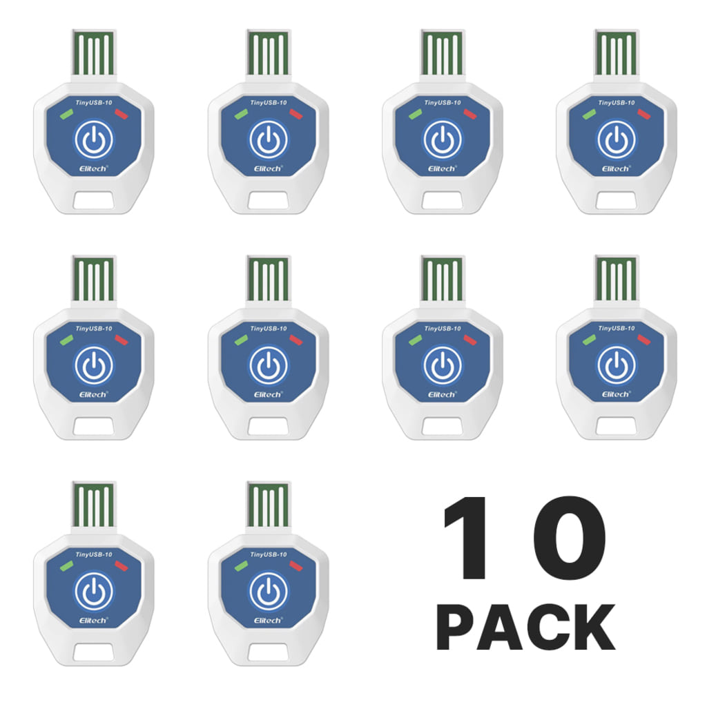 Elitech Elitech TINY USB-10K 일회용 온도기록계(10입)