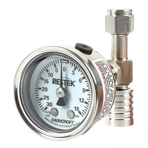 Restek Soil Vapor Sampler single gauge female QC 180ml/min