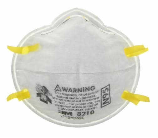 3M 방진 마스크 8210, 방진 2급, N95, 각 160개/케이스