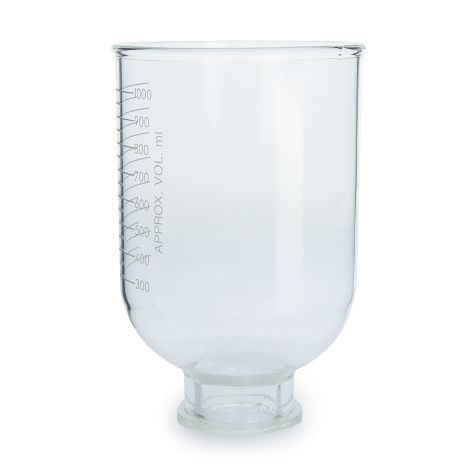 Restek Glassware, Glass Funnel 47mm 1000ml For Microfiltration Apparatus