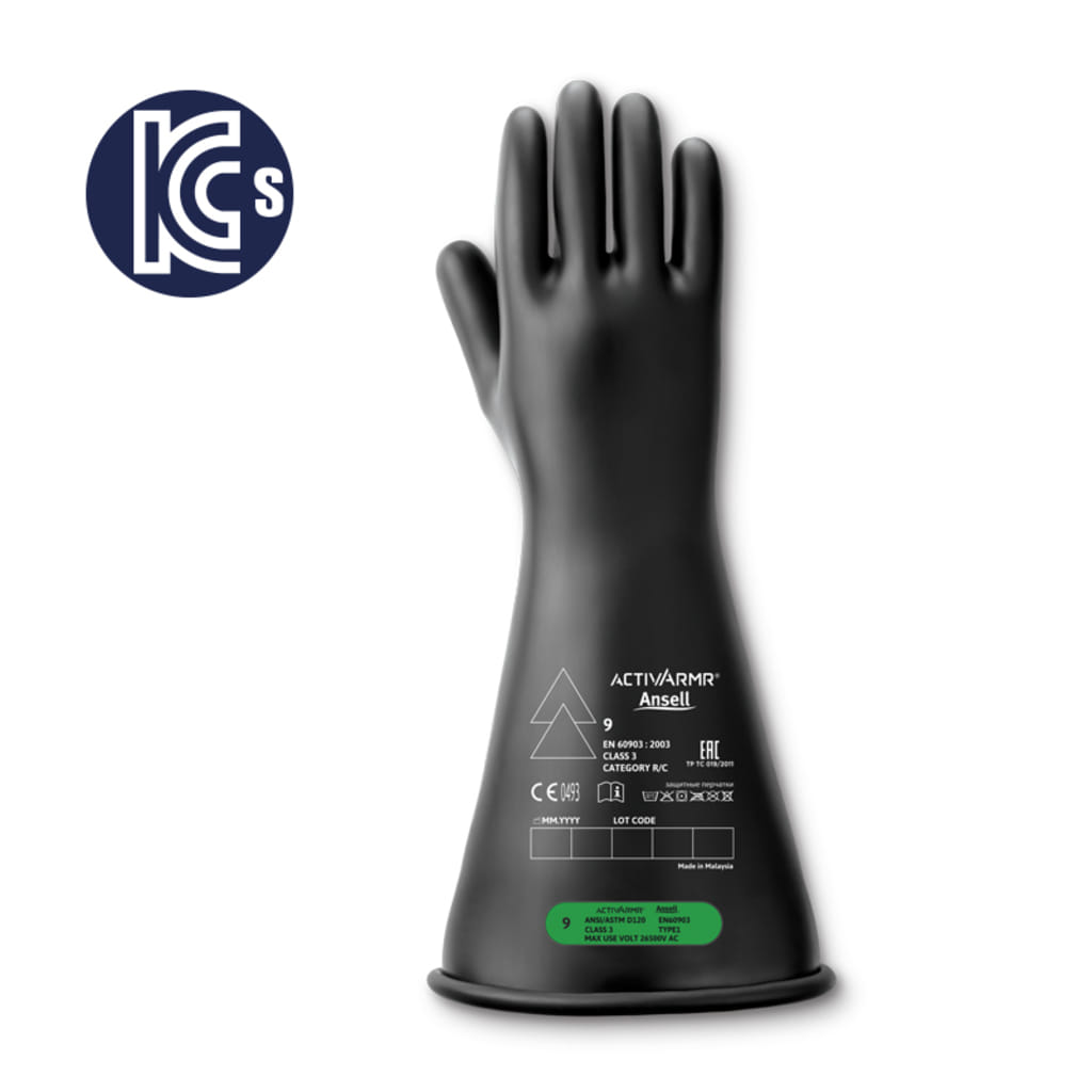 Ansell Ansell 엑티브아머 RIG316B Class3 26500V 내전압용 절연장갑