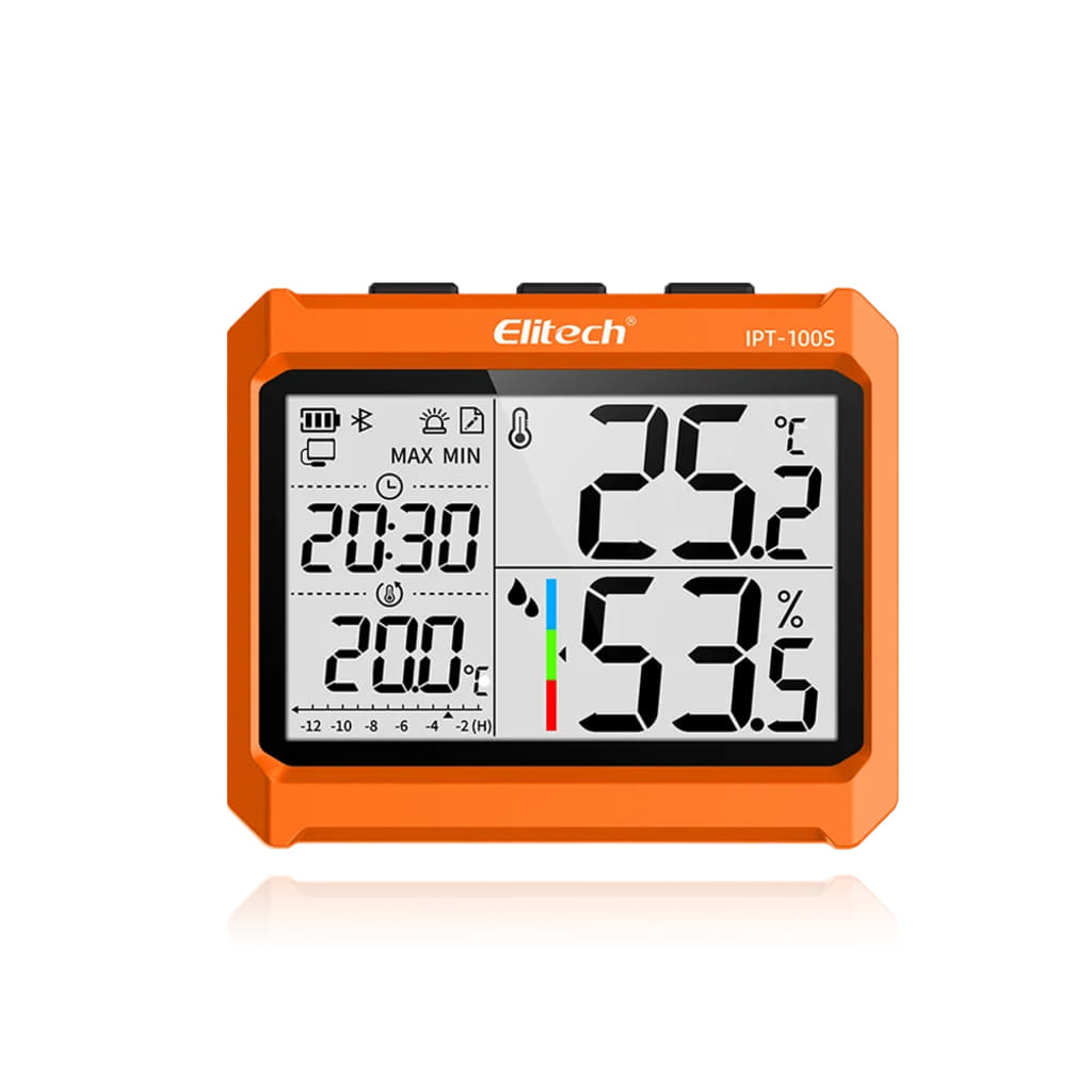 Elitech Elitech IPT-100SK 디지털 블루투스 온습도 기록계