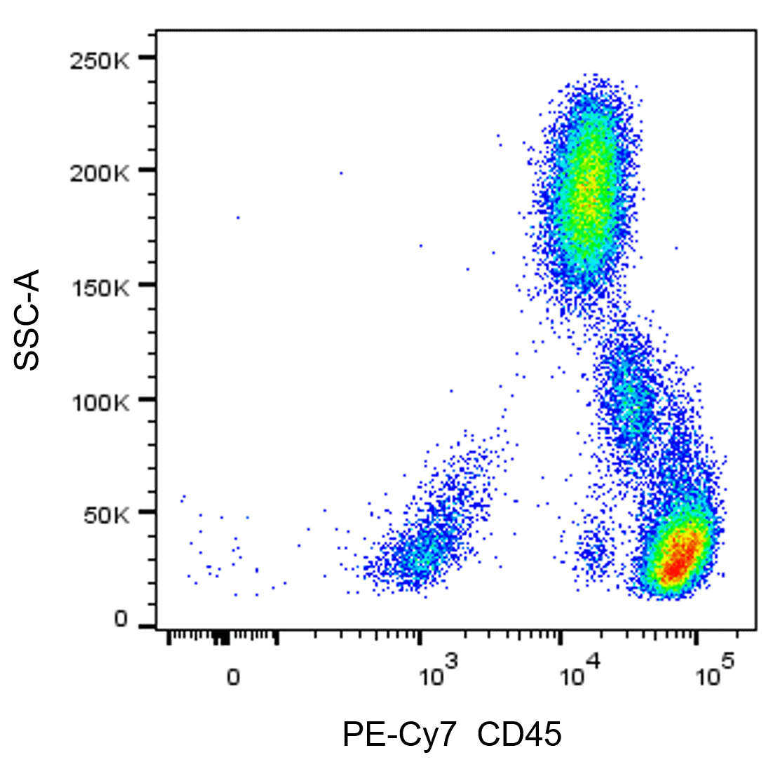 BD PE-Cy7 Mouse Anti-Human CD45
