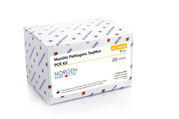 Norgen Mastitis Pathogens TaqMan PCR Kits