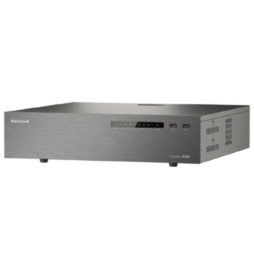 Honeywell 하니웰 HN35640800NR-48T8 64CH Ultra UHD NVR, ARM Procrssor, 최대 400Mbps 대역폭 제공, N+1 Recuncancy Failover