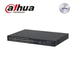 Dahua Technology 다후아 24포트 POE HUB PFS4226-24ET-240 24-port 100 Mbps + 2-port Gigabit Managed PoE