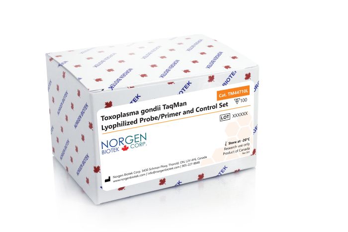 Norgen Toxoplasma gondii TaqMan Lyophilized Probe/Primer and Control Set