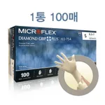Ansell MF 63-754/다이아몬드그립플러스 (라텍스재질,10인치,'M'기준 6.5g)