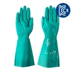 Ansell 알파텍 58-335 (니트릴 풀코팅+습도조절기능 안감, 38cm, KCs인증)