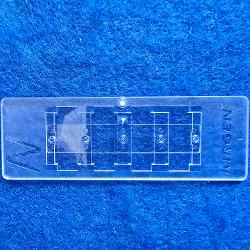 Kirgen Disposable Cell Counting Chamber / 일회용 멸균 세포 카운팅 챔버, 4샘플 측정,자동세포계수기 호환,바이오실험