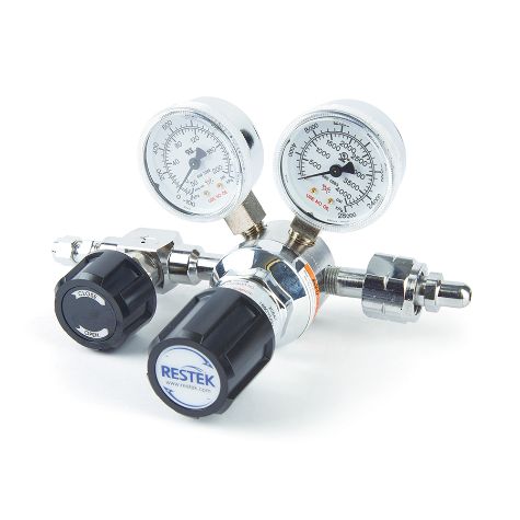 Restek Regulator, Brass, Single Stage, Ultra High Purity Hydrogen, CGA 350