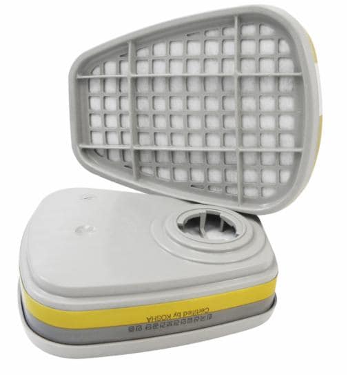 3M 정화통 6002K, 할로겐/황화수소/아황산용, 60개/케이스