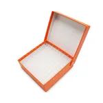 Biosharp 2ml Cardboard cryogenic vial box, hinged lid design