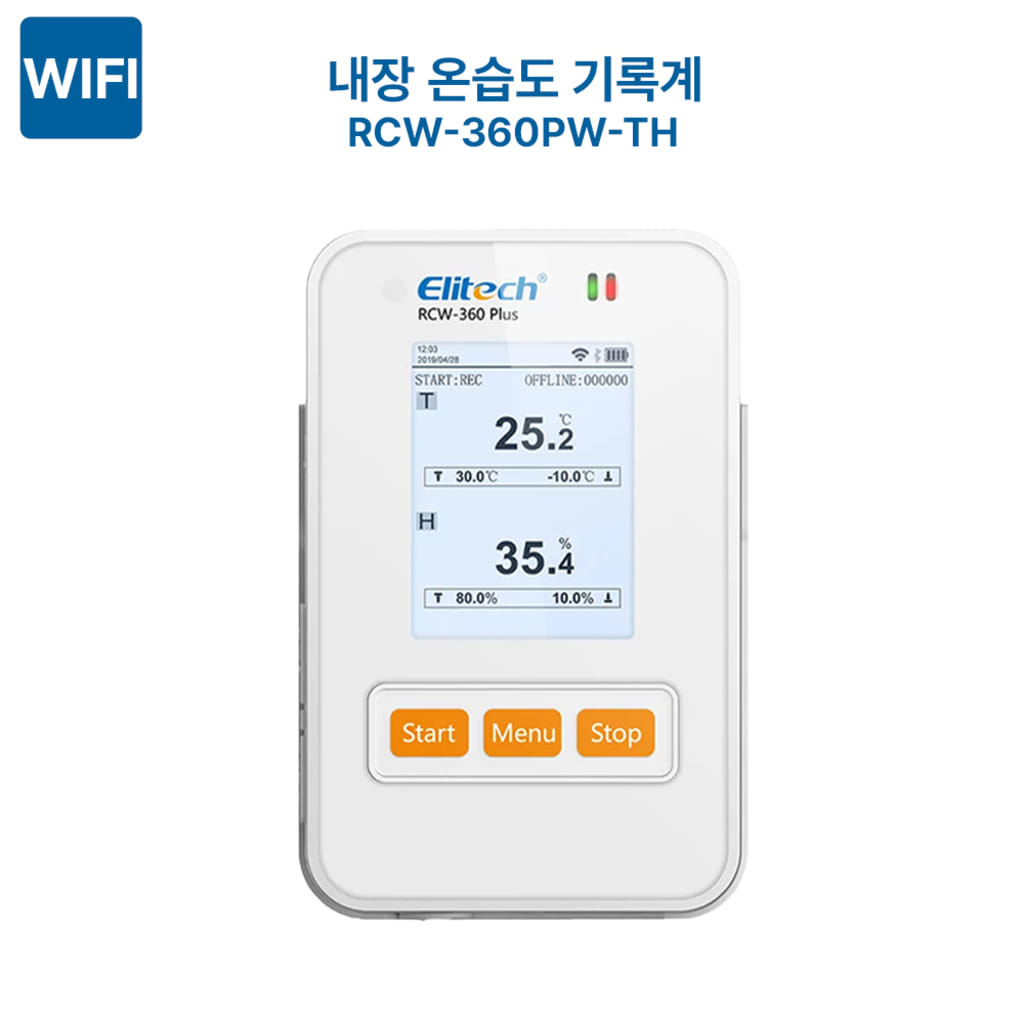 Elitech Elitech RCW-360PW-TH 무선 1채널 Wifi 온습도 기록계