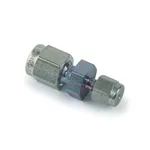 Restek Siltek Fittings, 1/8in to 1/16in Reducing Union, Swagelok# SS-200-6-1