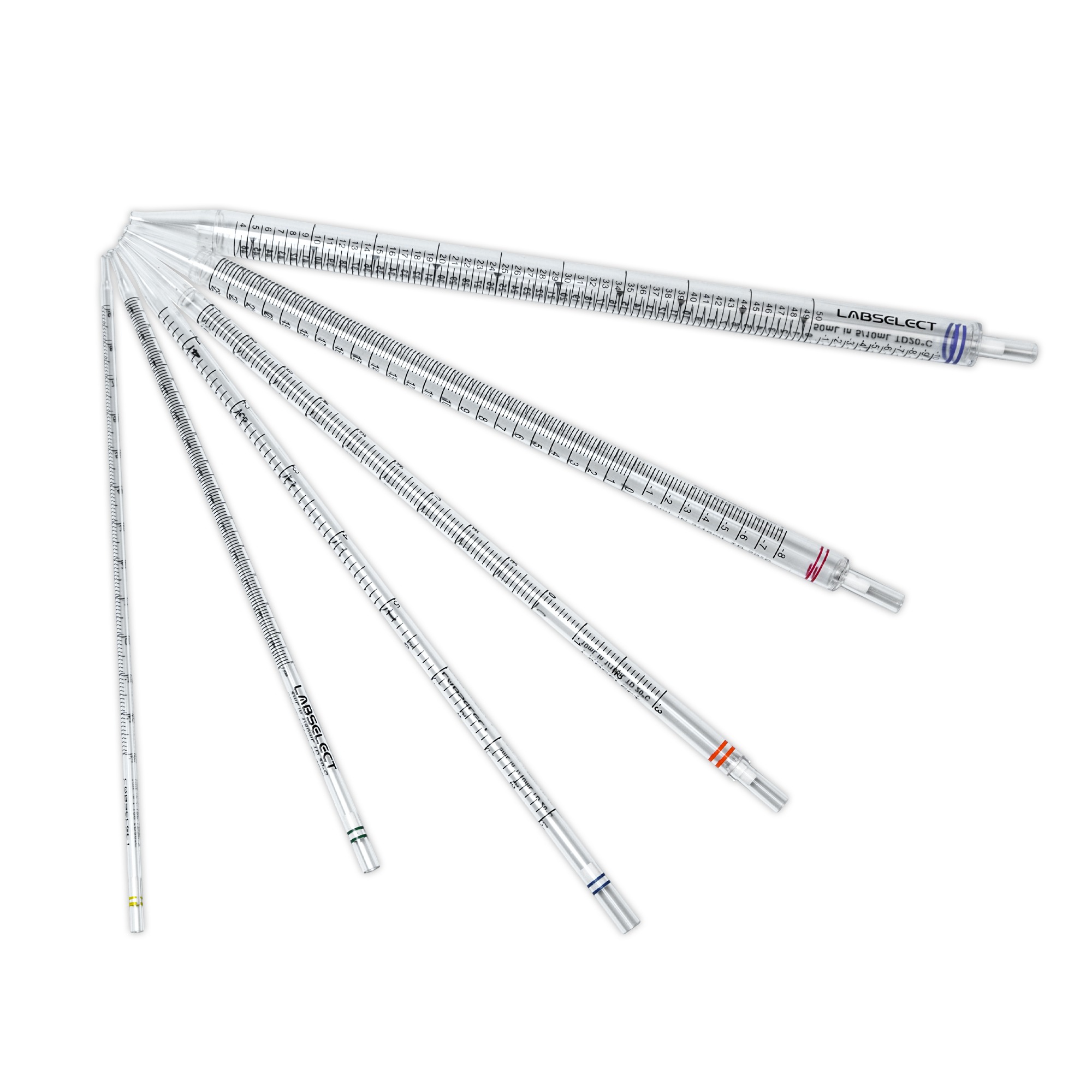 LABSELECT Serological pipets, paper/plastic wrapped