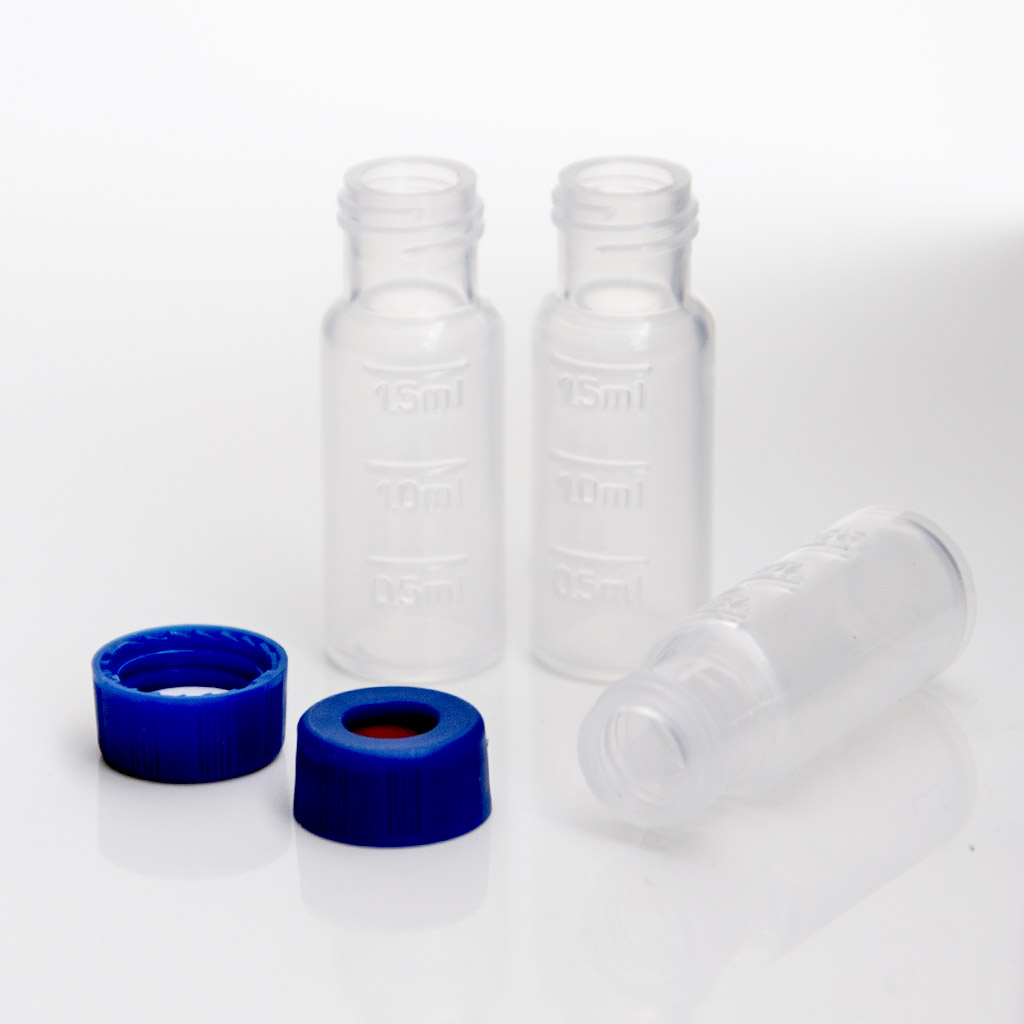 NOKE LAB NOKE Polypropylene Vials, PP Vials, Polypropylene HPLC Vials
