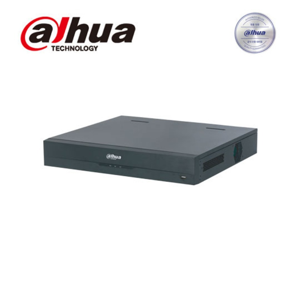 Dahua Technology 다후아 32CH NVR 1.5U NVR5432-EI 384Mbps AI아큐픽 열화상카메라 AI카메라 얼굴인식 2HDMI 2VGA 4베이 HDD 최대80TB HDD 미포함
