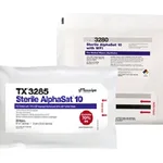 Texwipe ALPHASAT WITH VECTRA ALPHA 10 PRE-WETTED CLEANROOM WIPERS, STERILE