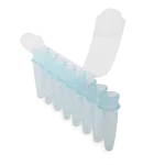 EXCEL SCIENTIFIC EZcap PCR FilmStrips, 8 Strips per Sheet, 1X8 Rows per Strip