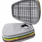 3M 정화통 6006K, 유기화합물/할로겐/황화수소/아황산/암모니아/포름알데히드용, 60개/케이스