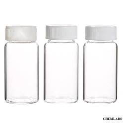 CHEMLAB Glass Scintillation Vial / 신틸레이션 바이알 20ml 청결포장 pack-set공급
