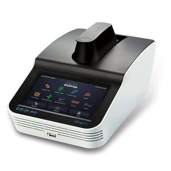 Blue-Ray EzDrop 1000 Micro-Volume Spectrophotometer