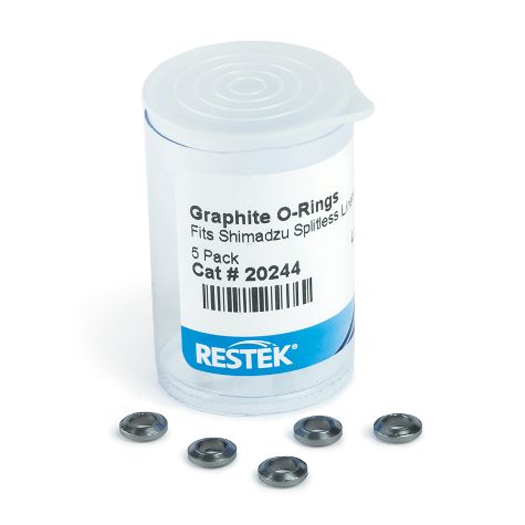 Restek O-rings, Graphite, Splitless, for Shimadzu 17A, 2010 & 2014 GCs ...