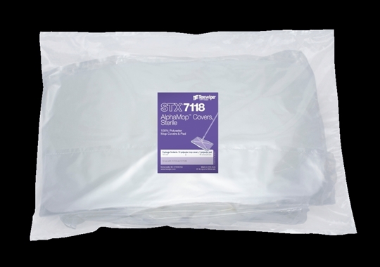 Texwipe Sterile AlphaMop Replacement Covers STX7118