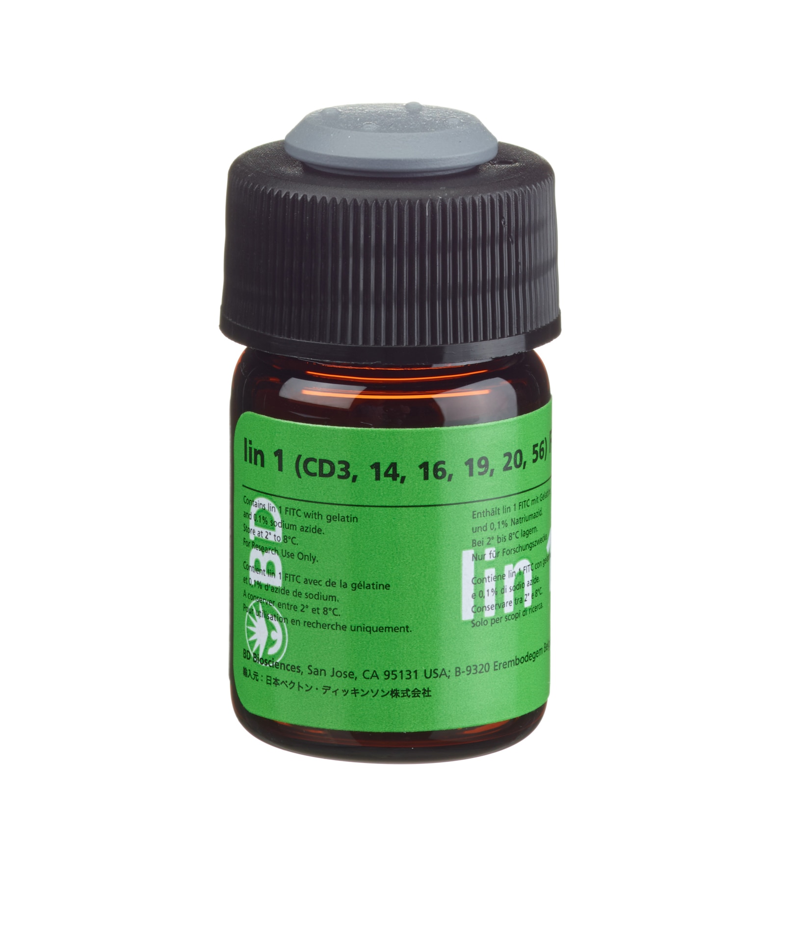 BD Anti-Human Lineage Cocktail 1 (lin 1) (CD3, CD14, CD16, CD19, CD20, CD56)